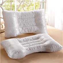 厂家直销仿真丝蝶形护颈磁疗保健枕头特价枕芯批发清仓吐血卖