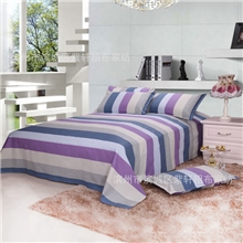 自产自销粗布印花床单老粗布被单原产地团购福利最佳礼品