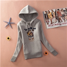 可爱冬季女装库存服装批发秋冬款长袖女装卫衣款式多样