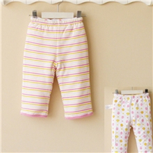 点击咨询2013冬款加厚保暖棉裤批发条纹童裤童保暖裤加厚