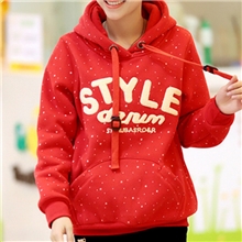 新款韩版女士卫衣加厚连帽拉链开衫卫衣女式外套卫衣原装全新