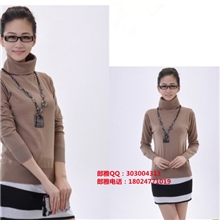 2013年库存新款长袖打底针织坑条毛衣秋冬女装地摊尾货热销货源