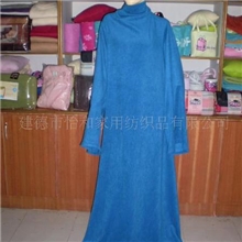 生产供应手感柔软带袖TV电视毯