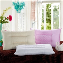 厂家直销决明子保健枕头枕芯颈椎枕缎格直角保健枕薰衣草荞麦