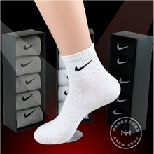 厂家批发品牌运动袜子欧美品牌男士纯棉礼盒装成人运动袜子