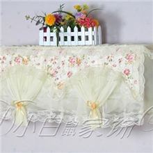 供应小红花扇形系列防尘空调挂机罩空调罩布艺空调套