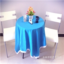 天蓝色*素色纯色单色/纯色加厚桌布盖布/可定做规格