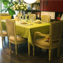 纯色加厚纯色桌布_台布_盖布_餐桌布(果绿)桌布台布长方形桌布