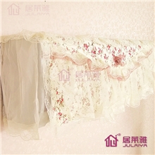 居莱雅梦娜系列蕾丝布艺空调罩蕾丝布艺挂机罩布艺防尘罩