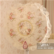 供应电扇罩风扇罩防尘罩批发佳尔美花涧情缘田园风格布艺