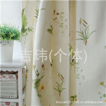 高档田园纯棉帆布全工艺活性印花帆布批发2.5米幅宽特价