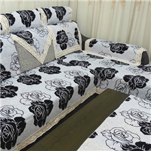 网店代发雪尼尔布艺沙发垫防滑沙发巾坐垫沙发套罩可定做