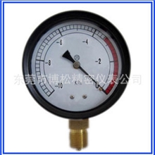 供应YE-100膜盒压力表，微压表，膜盒表，负压膜盒表，-10Kpa