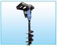 供应滑移装载机附具钻孔机巨菱钻孔机