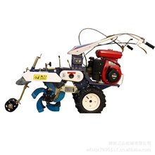华沃牌3TG-4Q型三代加重型田园管理机，特别适用于园林硬地开沟