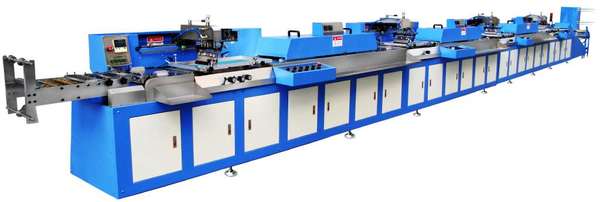 长期销售网印机电动商标丝印机丝网曲面印刷机