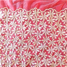 出口外单重工水溶蕾丝面料/大牌服装蕾丝布料刺绣镂空