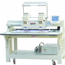 双头六针自动剪线电脑绣花机