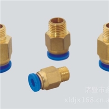 供应PC直通，快插接头，螺纹直通