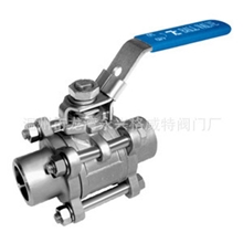 供应不锈钢焊接球阀三片式对焊球阀，承插焊球阀三片式焊接球阀