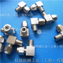 不锈钢304快拧直角终端管接头快拧弯头快拧接头1/8-6mm