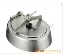 不锈钢人孔卫生级椭圆形带压力内开人孔