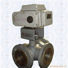 电动三通球阀Q944FQ945F铸钢三通球阀