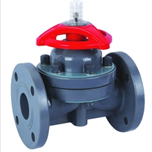 供应PVC隔膜阀G41F-6S,手动隔膜阀法兰隔膜阀塑料阀门