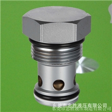 忠胜插式单向阀CCV-02液压阀不锈钢单向阀插装阀台湾进品