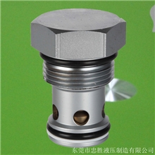 忠胜插式单向阀CCV-16液压阀不锈钢单向阀插装阀台湾进品