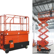 供应220V380V剪叉式电动升降台|半电动施工升降机|升降货梯