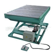 供应滚筒式电动平台车剪叉式液压升降平台车滚珠式电动平板车