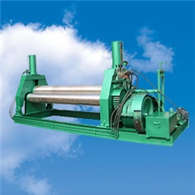 淄博卷板机械厂供应半自动卷板机(图)