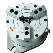 供应常州比优特BK250SL三爪立式（气动、液压两用型）中实卡盘