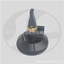 56mm玻璃划圆刀吸盘橡胶垫带手柄吸盘六轮划圆刀吸盘总成