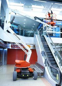 英国snorkelAB38E曲臂自行式高空作业平台曲臂升降车