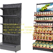 【乐品】厂家直销便利店超市货架单面冲孔货架主架
