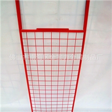 供应挂网，便利店移动式挂网，可双面使用带钩方管网