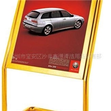 （厂价直销）圆管斜身指示牌（特价、钛金）酒店指示牌