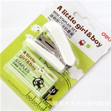 得力文具得力0352组合式订书机迷你型订书机套装