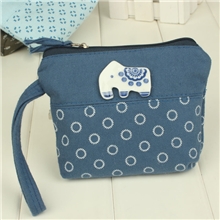 韩国小钱包批发艾凡格L13-13青花系列零钱包碎花零钱包325441