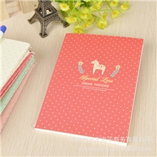 韩国文具青壹坊米娜A6车线本32页笔记本批发023630创意笔记本