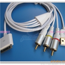 Appleiphone4iPodiPadipad3AV线支持6.0版本