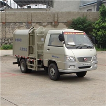 供应福田小型挂桶垃圾车3立方自卸式垃圾车