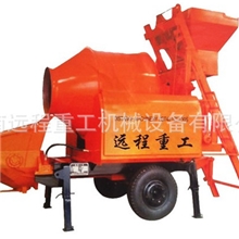 柴油混凝土输送泵湖南远程重工40搅拌式混凝土输送泵