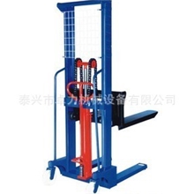 苏州直销1T手动堆高车，液压装卸车，手动叉车