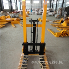 直销2吨手动液压升降叉车手动堆高车升高装卸车手推液压叉车