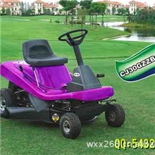 供应优质骑士自走草坪机大型进口动力高尔夫球场大各面360度割草