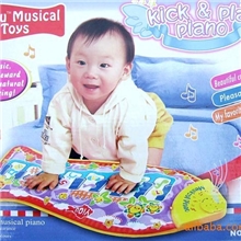 批发淘宝热销鱼形触摸琴鱼琴音乐地毯(批发）游戏毯