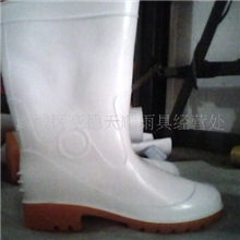 山东潍坊白色水鞋食品厂专用靴正东牌耐油耐酸雨靴雨鞋批发
